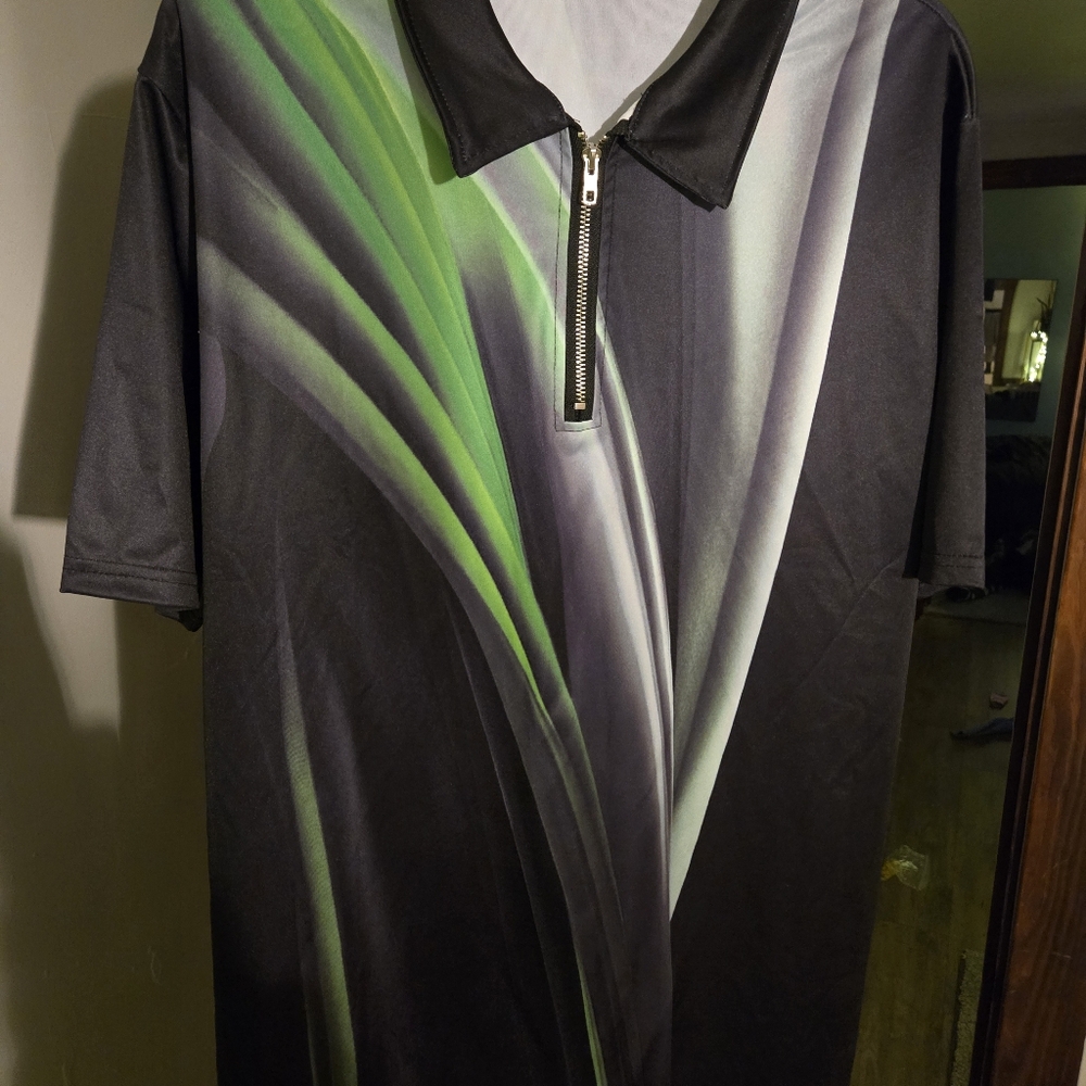 Mens Casual Polyester Sport Polo Size XXL